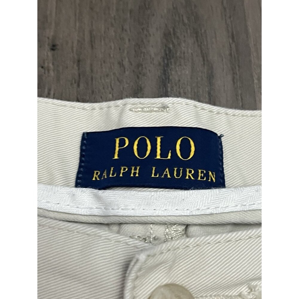 Polo Ralph Lauren Chino Shorts Khaki Beige Mens 34 - Picture 3 of 9